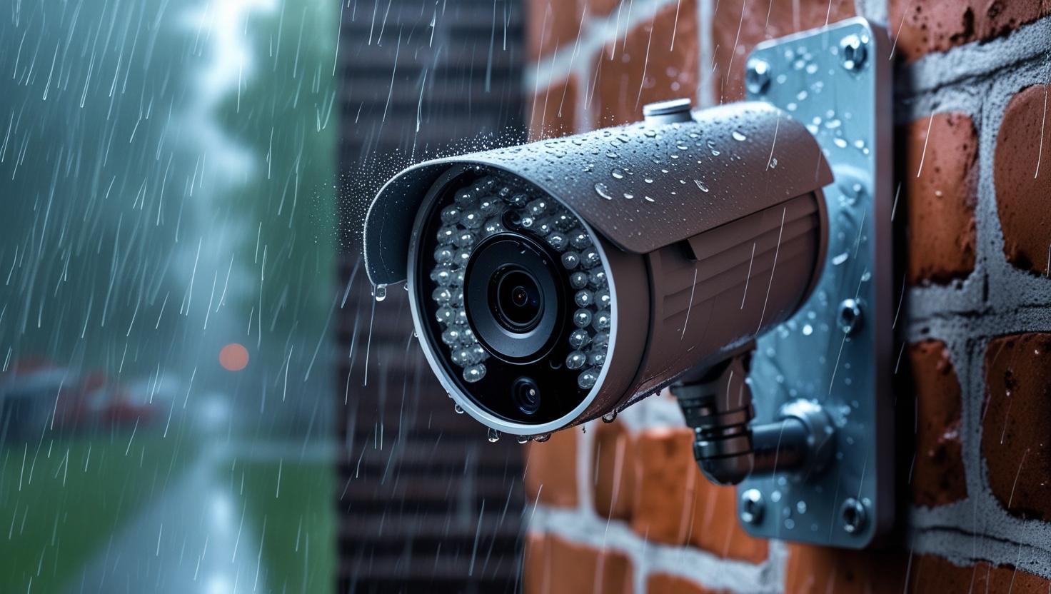 sistema de seguridad bajo la lluvia 1