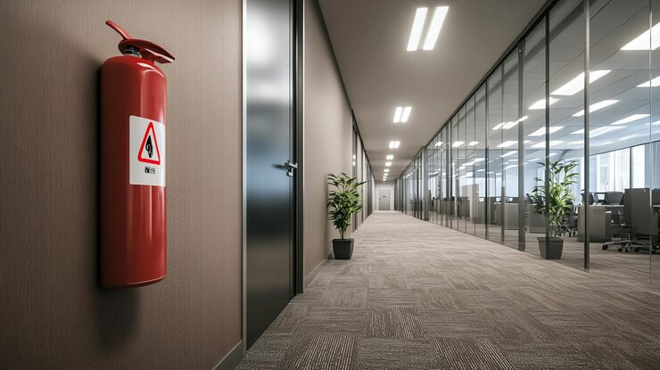 estintores en oficinas