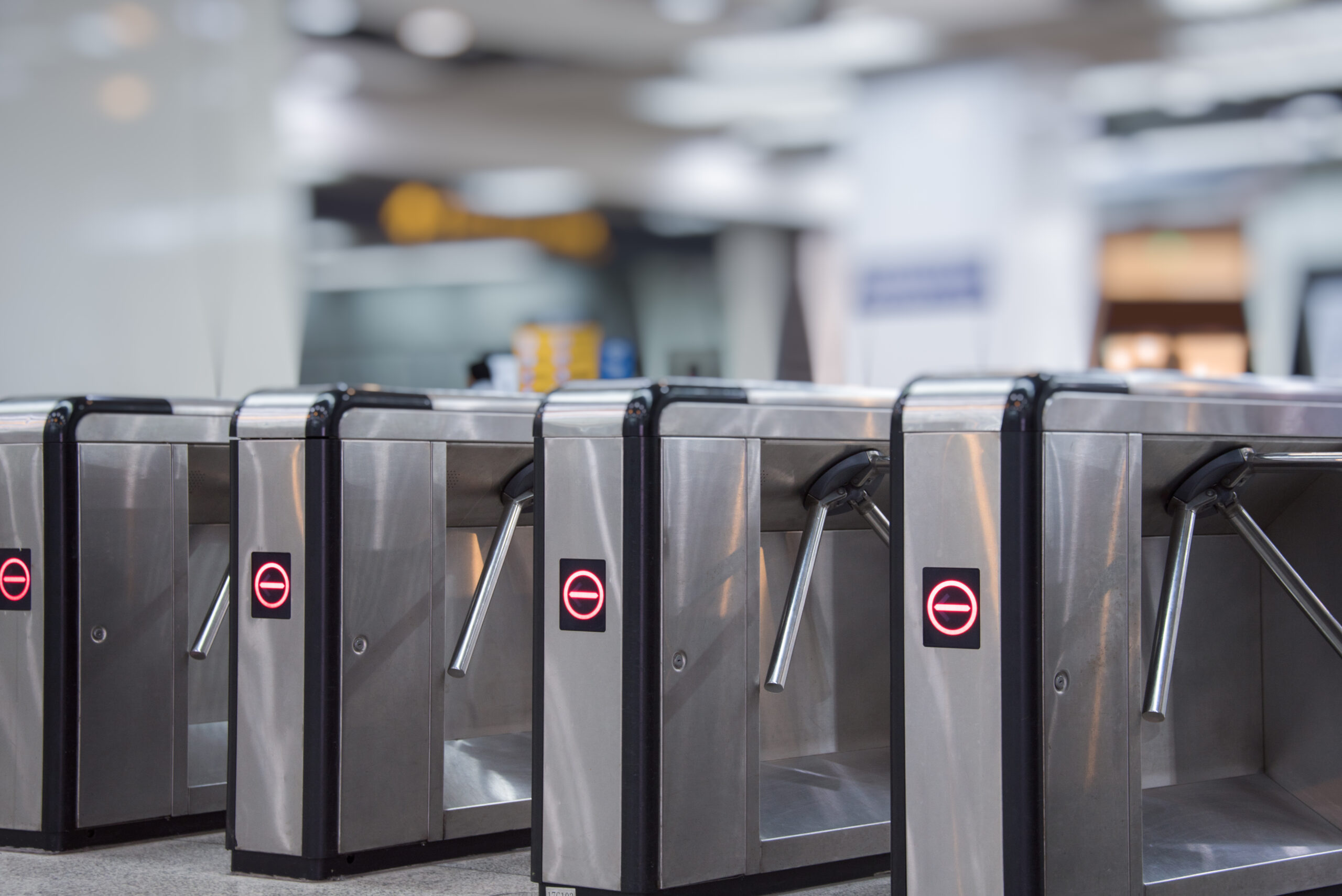ticket barriers subway entrance scaled